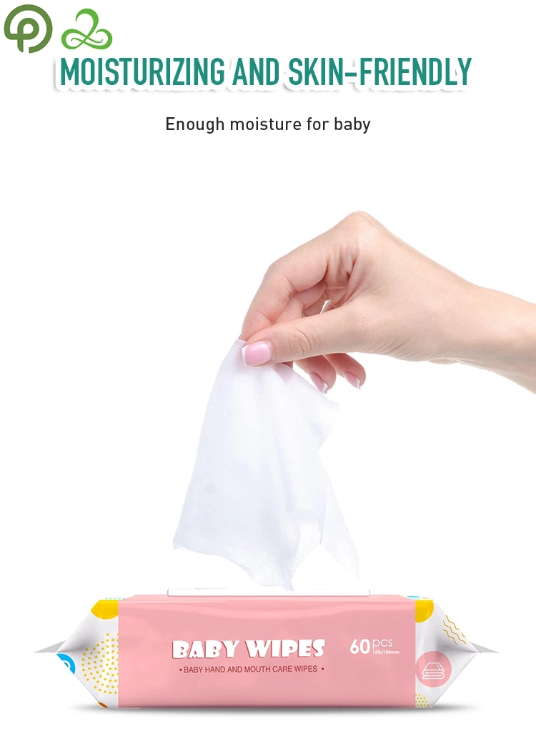 Wholesale Eco-Friendly Boom Fiber Baby&prime;s Wet Wipes Organic Biodegradable Baby Water Wipes