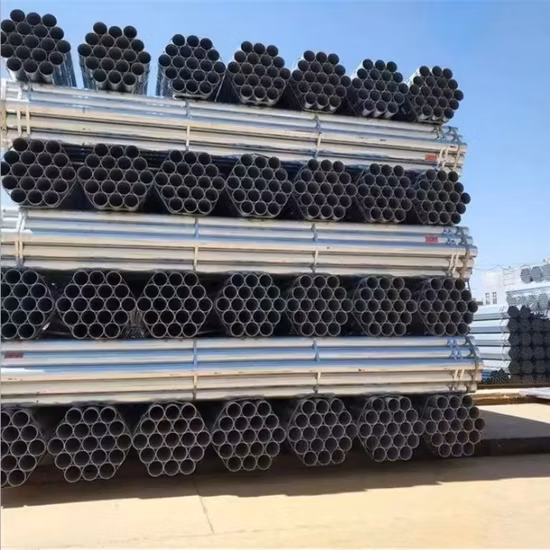 Gi Tube Pre Galvanized Square Pipe Black Steel Galvanized Square Tube Steel Pipe Factory Main Product