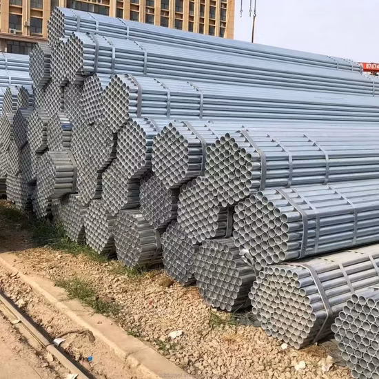 Gi Tube Pre Galvanized Square Pipe Black Steel Galvanized Square Tube Steel Pipe Factory Main Product