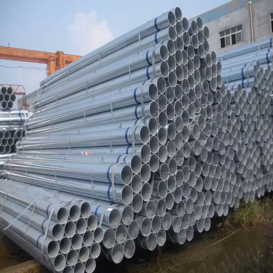 Gi Tube Pre Galvanized Square Pipe Black Steel Galvanized Square Tube Steel Pipe Factory Main Product