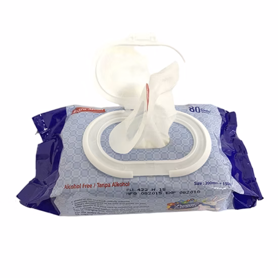 China Custom 40g Weight 80 PCS Eco Friendly Natural Compostable Water Wipes for Baby Organic Biodegradable Bamboo Baby Wet Wipes